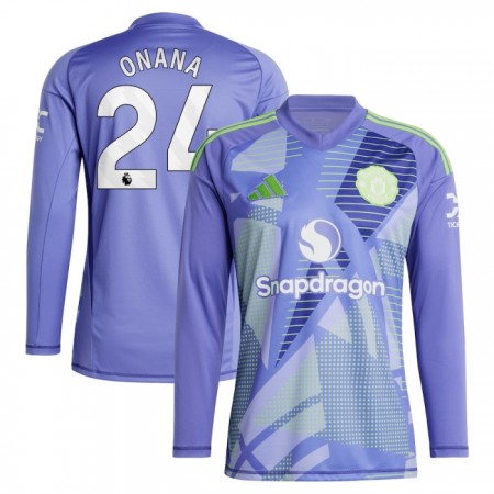 Goedkope Manchester United Onana 24 Doelman Thuisshirt 2024-25 Lange Mouw Goedkope Manchester United Onana 24 Doelman Thuisshirt 2024-25 Lange Mouw